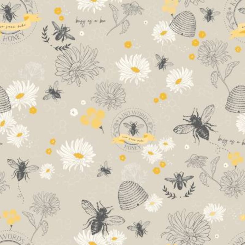 Honey Bee Fabric - Etsy