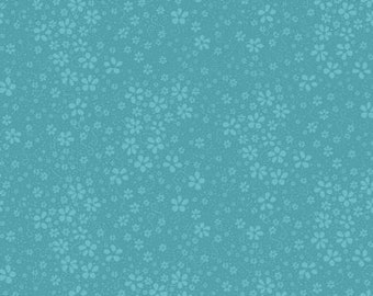 Geisha Girl Wave Hana Fabric Yardage, Michael Miller, Cotton Quilt Fabric, Floral Fabric