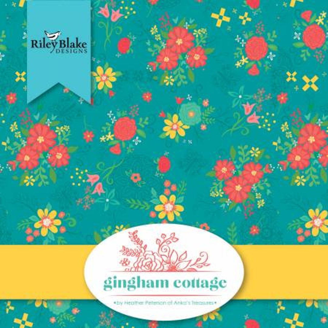 Gingham Cottage 21/2 Inch Strips Jelly Roll 40 Pieces Etsy