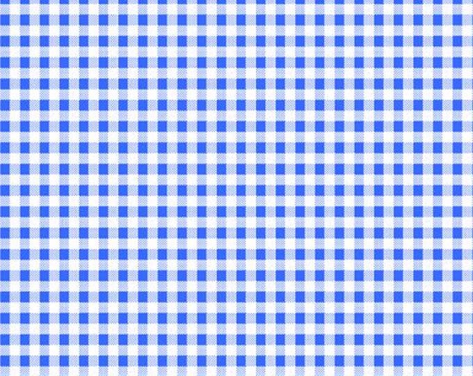 Dots and Stripes and More Blue Mini Gingham Fabric Yardage, Quilting Treasures, Cotton Quilt Fabric