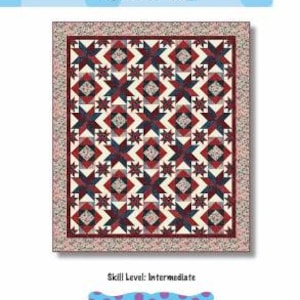 Stars of Honor Quilt Pattern, Heidi Pridemore, Whimsical Workshop, Quilt Pattern, Star Pattern