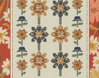 Cutting Garden Quilt Pattern, Barbara Cherniwchan, Coach House Designs, Quilt Pattern