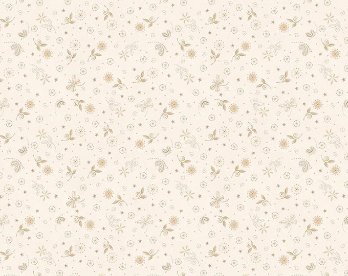 Linen Closet 3 Calico Toss Fabric Yardage, Janet Rae Nesbitt, Henry Glass, Cotton Quilting Fabric, Floral Fabric