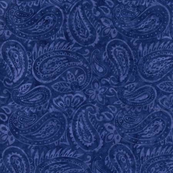 Tonga Batik Play Blue Batik, Cotton Quilting Fabric, Timeless Treasures Play Collection