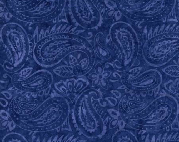 Tonga Batik Play Blue Batik, Cotton Quilting Fabric, Timeless Treasures Play Collection