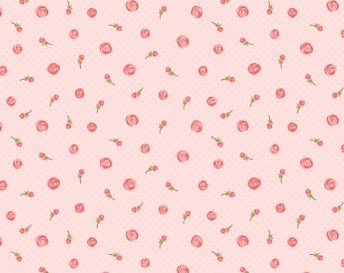 Fable Buds Blush Fabric Yardage, Jill Finley, Riley Blake Fabric,  Cotton Quilt Fabric, Floral Fabric