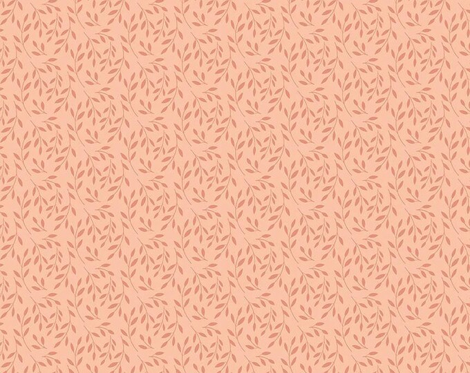 Ally's Garden Vines Blush Fabric Yardage, Dani Mogstad, Riley Blake Designs, Cotton Quilt Fabric, Floral Fabric