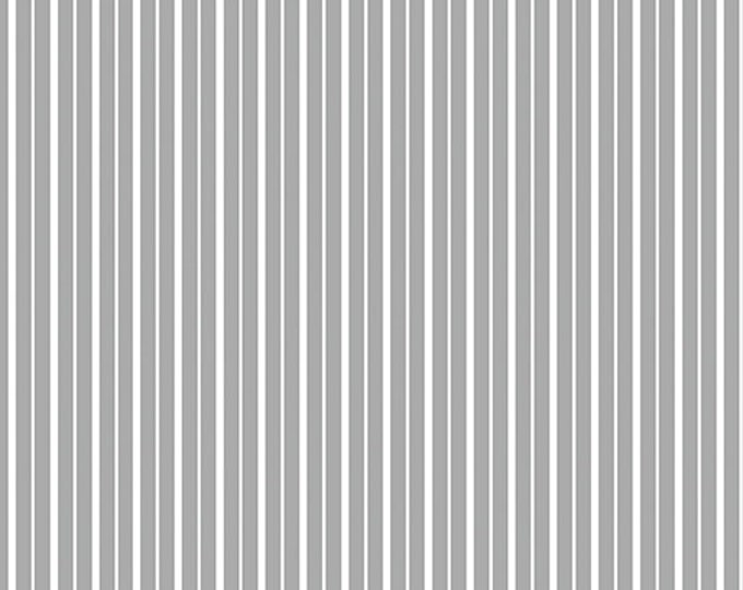 Better Basics Deluxe Tonal Stripe Dove Gray Fabric Yardage, Kanvas Studio, Benartex, Cotton Quilt Fabric, Stripe Fabric