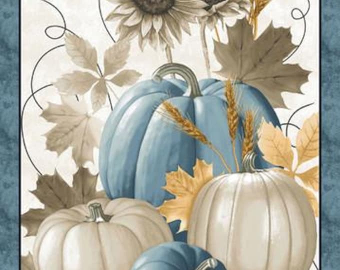 Autumn Vibes Multi 24-Inch Fabric Panel, Running Wild Art Studio, Blank Quilting, Cotton Quilt Fabric, Autumn Fabric