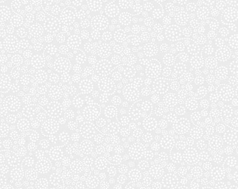 Sparkles White on White Cotton Fabric Yardage, Wilmington Prints