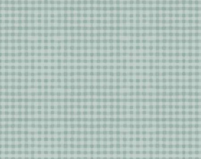 Blessed by Nature Blue Gingham Fabric Yardage, Lisa Audit, Wilmington Prints, Cotton Quilt Fabric, Gingham Fabric