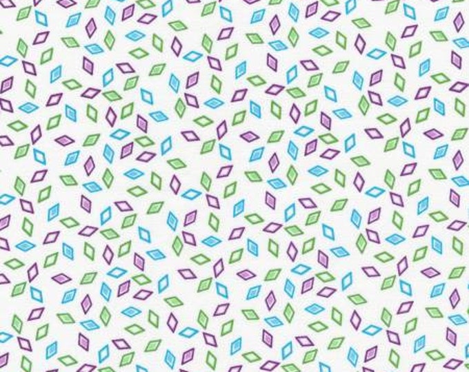 FLH-20294-14 Wildflowers Geometric Natural Fabric Yardage, Debbie Beaves, Robert Kaufman, Cotton Quilt Fabric, Floral Fabric