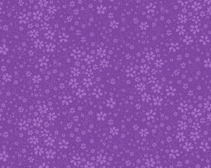 Geisha Girl Plum Hana Fabric Yardage, Michael Miller, Cotton Quilt Fabric, Floral Fabric