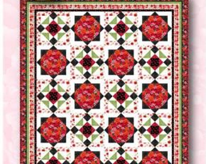 Springtime Poppies Quilt Pattern, Tiffany Hayes, Needle in a Hayes Stack, Studio E