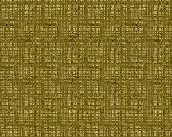 Texture in Color Olive Fabric Yardage, Sandy Gervais, Riley Blake Designs, Cotton Quilt Fabric