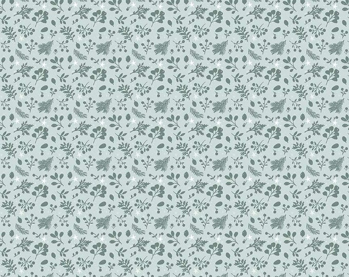 Magical Winterland Tonal Blue Fabric Yardage, Lisa Audit, Riley Blake Designs, Cotton Quilt Fabric, Winter Fabric