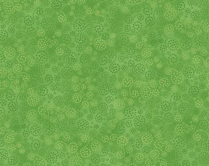 Essentials Basics Bright Lime Sparkles Cotton Quilting Fabric, Wilmington Prints Essentials.