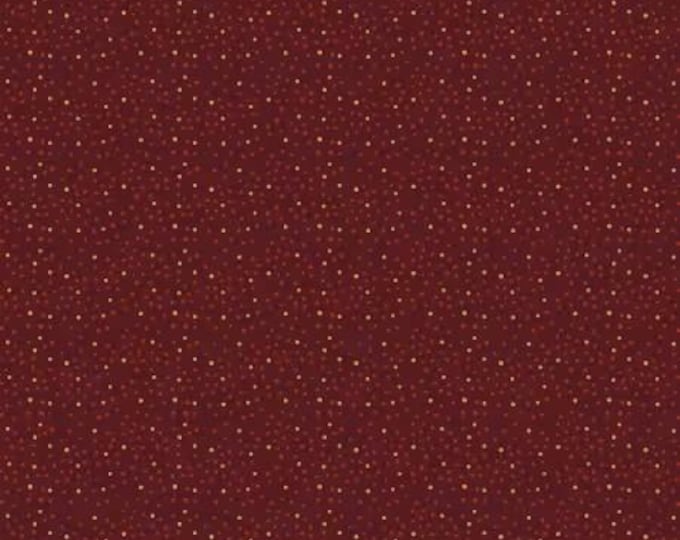 CareFree Burgundy Dream Dots Fabric Yardage, Michael Miller, Cotton Quilt Fabric, Dot Fabric