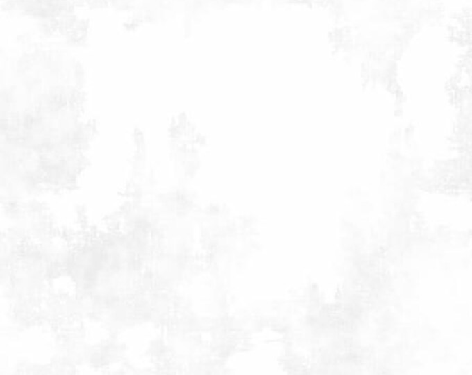 Essentials Basics White on White Dry Brush Quilt Fabric, Wilmington Prints Essentials, Cotton Quilt Fabric