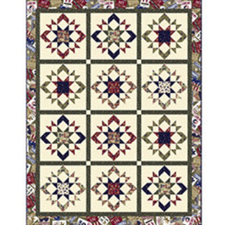 Love My Hero Quilt Kit Quilts of Valor Suitable Quilt Fabric Etsy