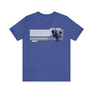 Star Wars T Shirt, Star War Gift, Hoth National Park Style T-Shirt, Men&#39;s & Women&#39;s Shirt, Star Wars Shirt, Hoth T-Shirt, Unisex, Tauntaun,