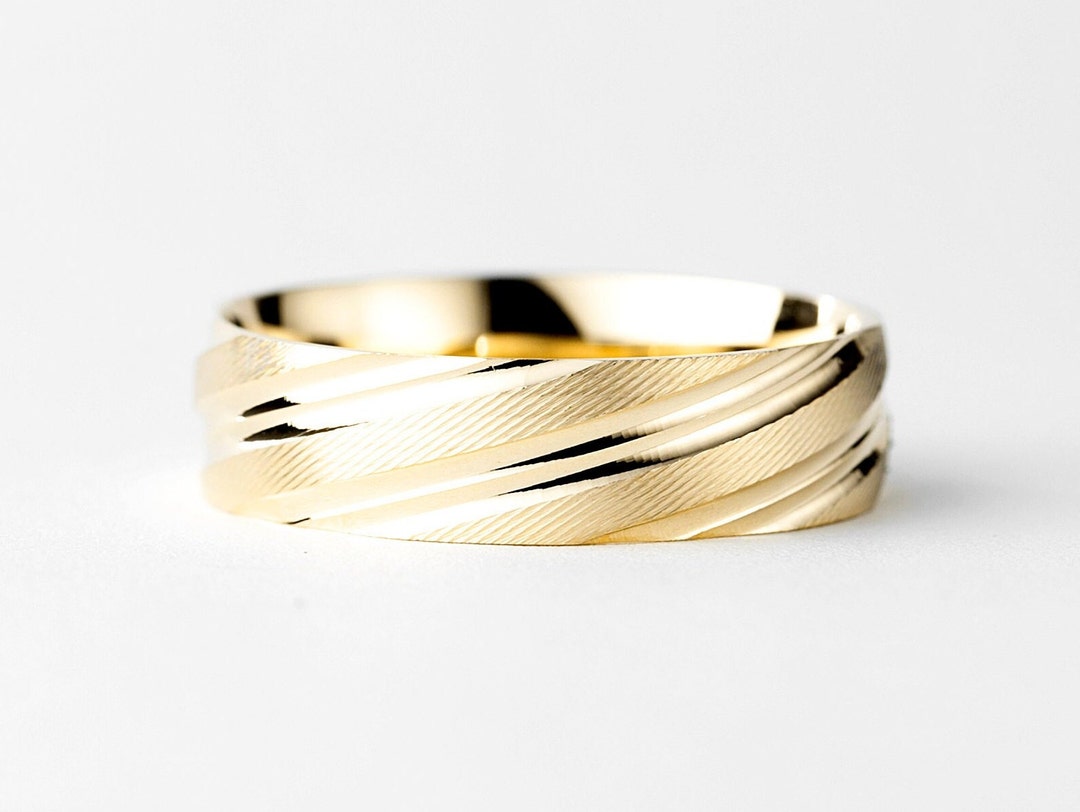 King Will Fede Nuziale Uomo In Carburo Di Tungsteno 8mm - Bicolore Nero E Oro, Unisex, Taglia R1/2 (59.53mm)