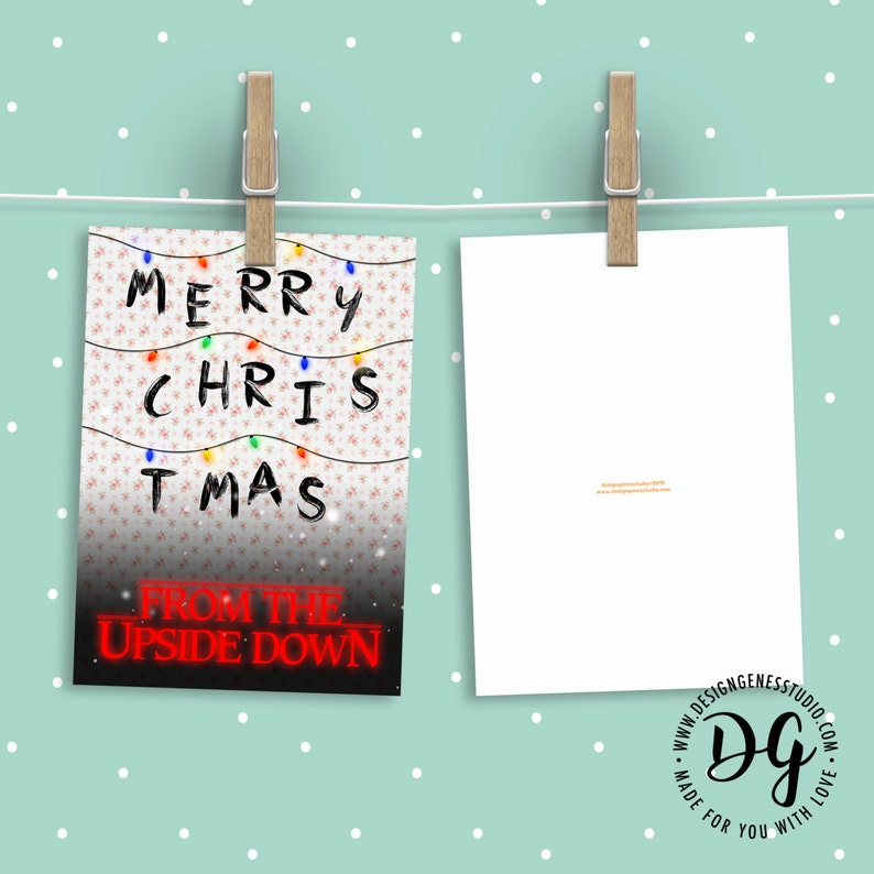 Printable Stranger Things Christmas Card Christmas Lights Etsy Printable Stranger Things Christmas Card Christmas Lights Etsy