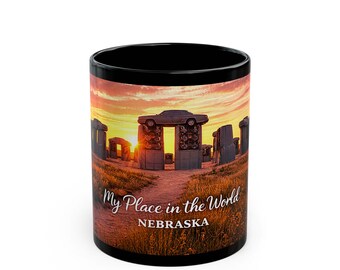 Nebraska Mug – 50 States Collection USA – Travel Gift – State Lover Coffee Mug – 11oz Ceramic Mug