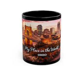 Ohio Mug – 50 States Collection USA – Travel Gift – State Lover Coffee Mug – 11oz Ceramic Mug