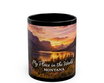 Montana Mug – 50 States Collection USA – Travel Gift – State Lover Coffee Mug – 11oz Ceramic Mug