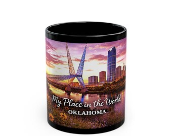 Oklahoma Mug – 50 States Collection USA – Travel Gift – State Lover Coffee Mug – 11oz Ceramic Mug