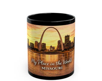 Missouri Mug – 50 States Collection USA – Travel Gift – State Lover Coffee Mug – 11oz Ceramic Mug