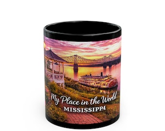 Mississippi Mug – 50 States Collection USA – Travel Gift – State Lover Coffee Mug – 11oz Ceramic Mug