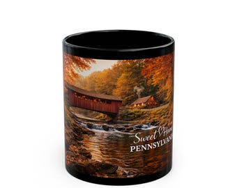 Pennsylvania Mug – 50 States Collection USA – Travel Gift – State Lover Coffee Mug – 11oz Ceramic Mug