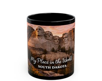 South Dakota Mug – 50 States Collection USA – Travel Gift – State Lover Coffee Mug – 11oz Ceramic Mug