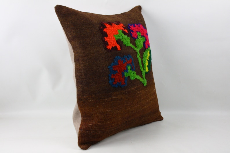 vintage pillow turkish rug rug pillow 20x20 inc 50x50 cm antique pillow kilim rug kilim pillow handmade pillow turkish kilim