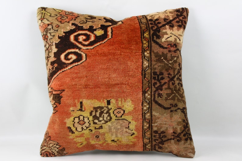 rug pillow 20x20 inc 50x50 cm turkish rug antique pillow kilim rug vintage pillow handmade pillow turkish kilim kilim pillow
