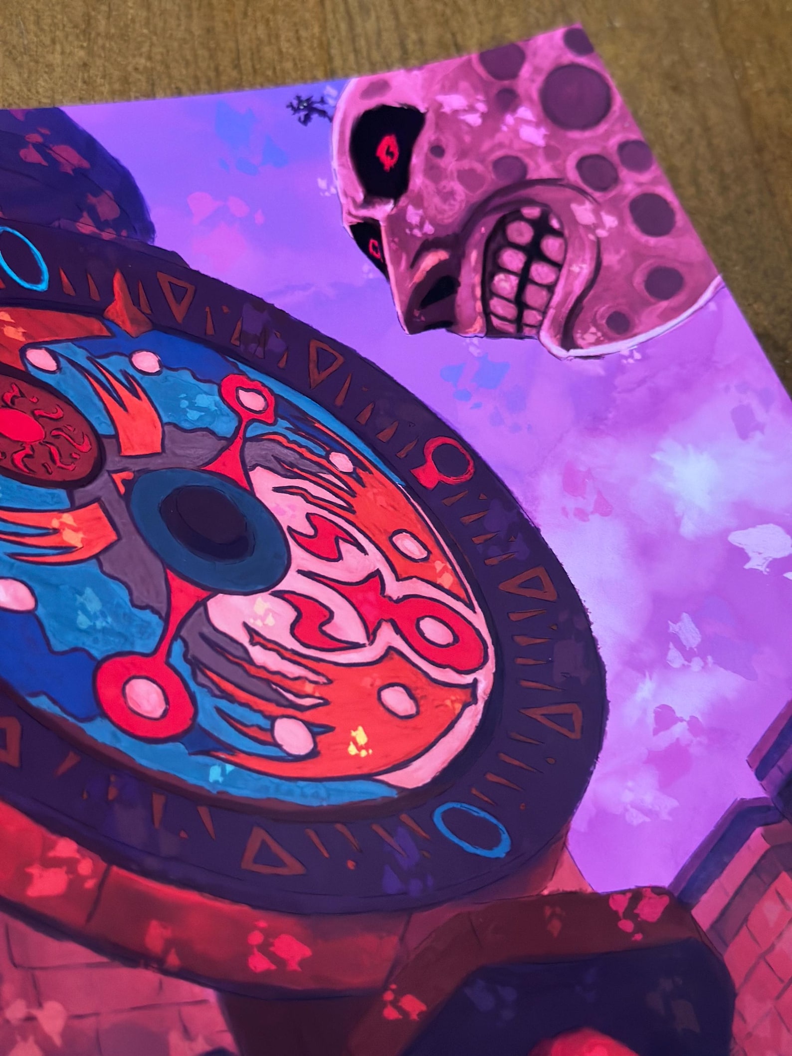 Clock Town Print – Majora’s Mask Zelda Fanart Poster – Gaming Wall Art ...