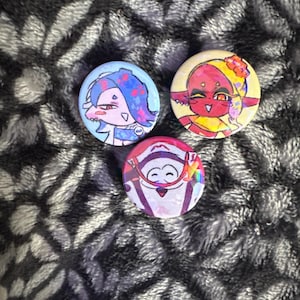 Splatoon Octoling Pin Splatoon Button Pins – 1 Inch Holographic Pinback Buttons – Inkling ...