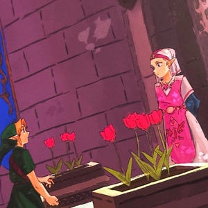 The Legend of Zelda: Ocarina of Time print