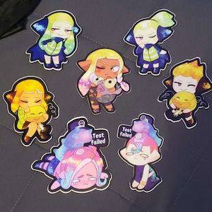 LAST BATCH Splatoon Agent Stickers