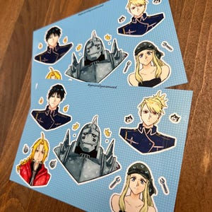 Fullmetal Alchemist Sticker sheet