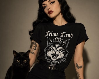 Feline Fiend Club Tee
