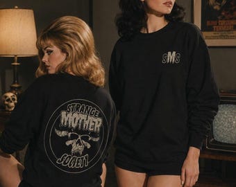 Strange Mother Mash Up back Print