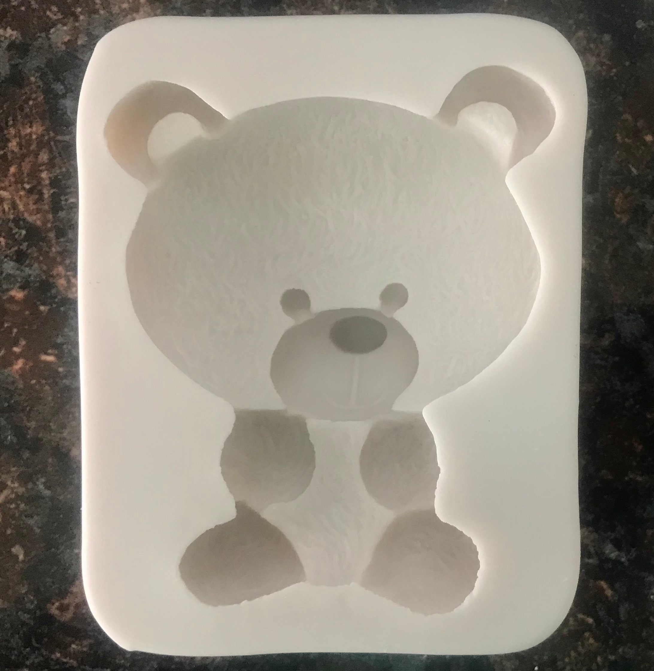 Cute Silicone Bear Mold 3 inches tall - Annettes Cake Supplies