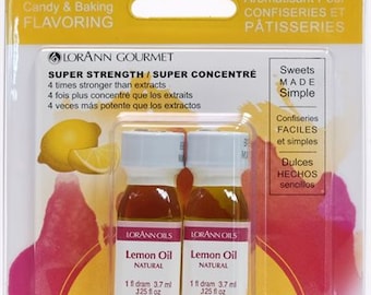 Lorann Lemon Oil Flavor Twin Pack
