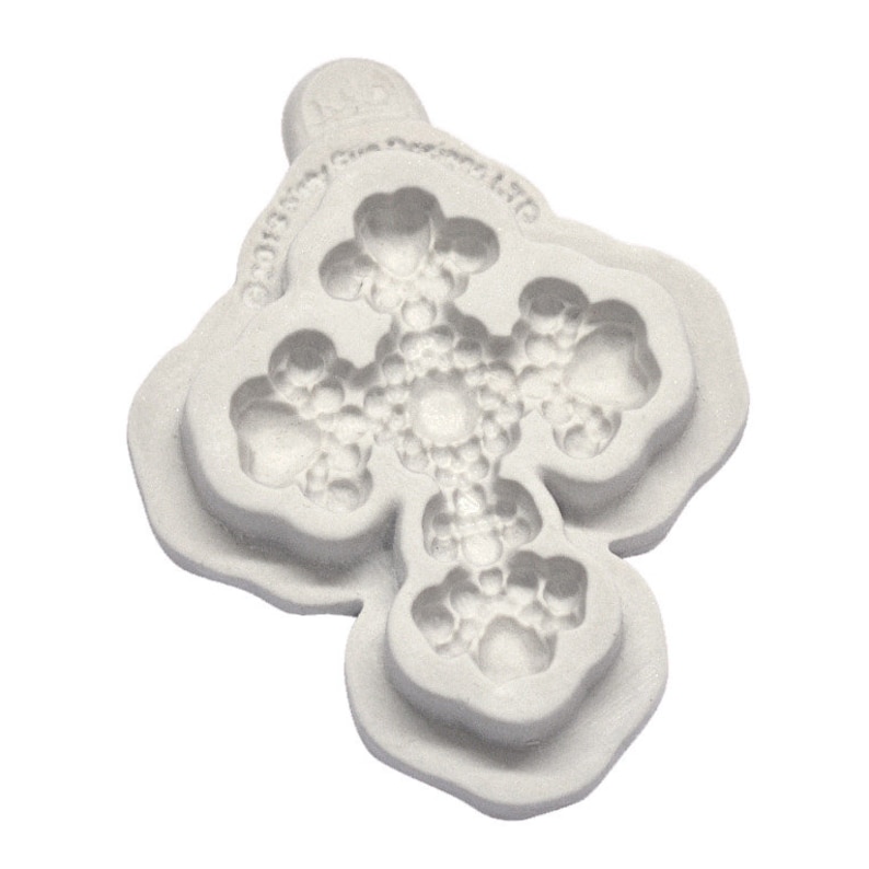 Small Detailed Cross Silicone Mold image 1