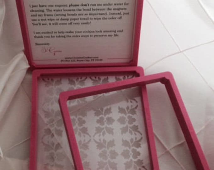 Stencil Genie Cookie Frame Etsy