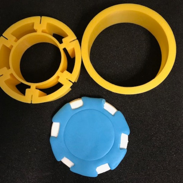 Poker Chip Cutter Various Sizes