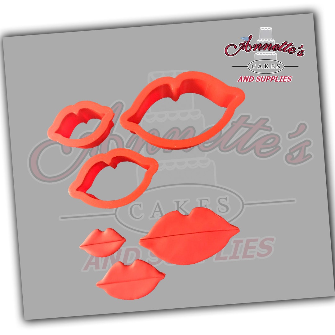 Lips Cutter Set of 3 Lips Cutter - Etsy